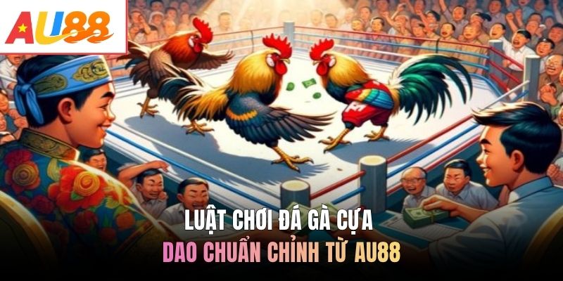 Luật chơi đá gà cựa dao chuẩn chỉnh từ AU88